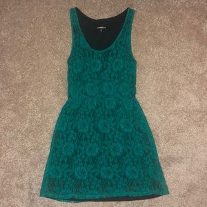 🟢 Express small green lace dress 🟢
